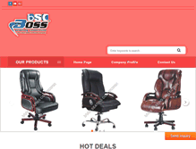 Tablet Screenshot of bossseatingcollection.com
